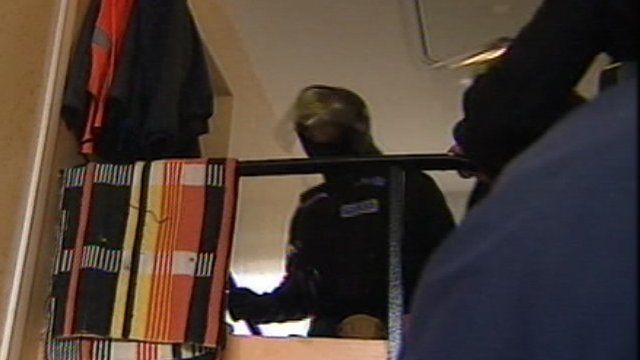 Police raid in Cornwall