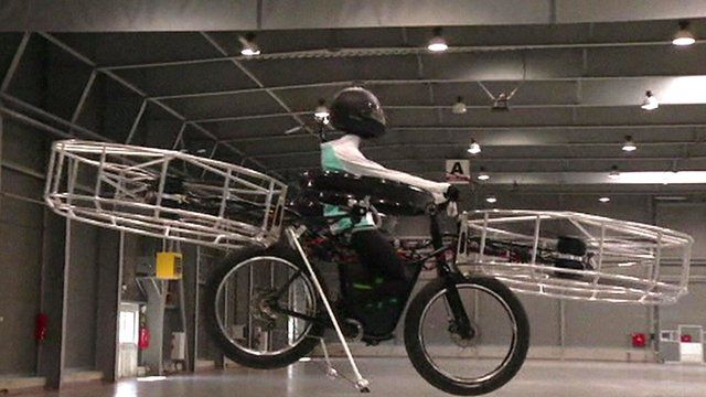 Flying bike