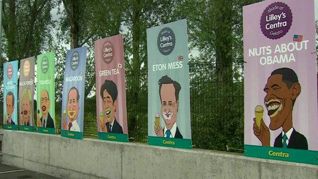 G8 advert for ice cream