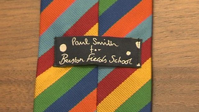 The tie Paul Smith has designed