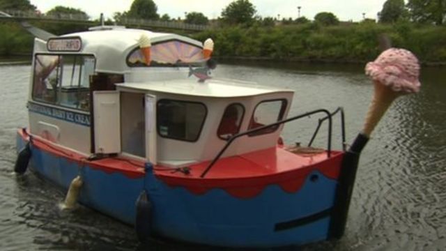 Ice Cream Boat