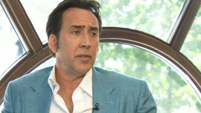 Actor Nicholas Cage