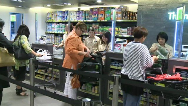 Supermarket checkout