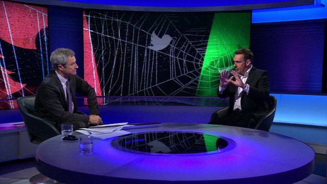 Gavin Esler and Paul Mason