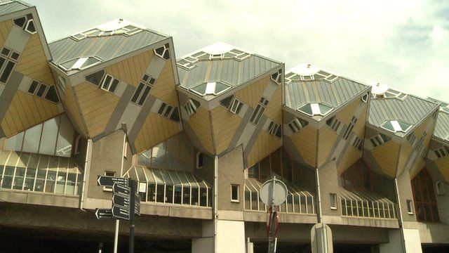 Unusual Dutch building