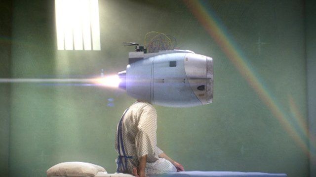 A scene from the new Pink Floyd video