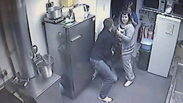 Scene of the robbery