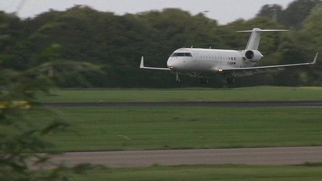 Plane carrying UN weapons inspectors arrives in the Netherlands