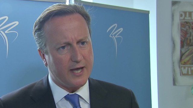 The Prime Minister David Cameron