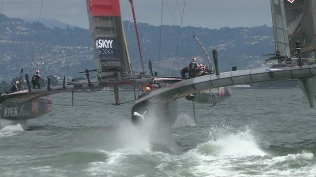 Two yachts