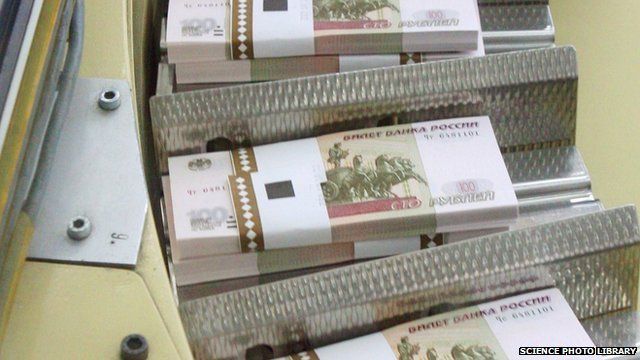 Rouble notes