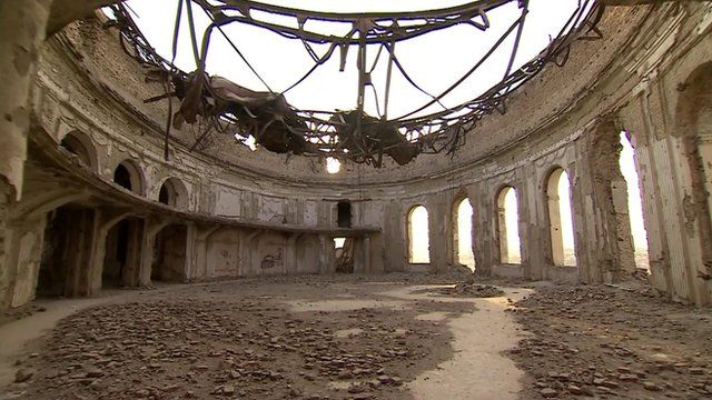 Ruined Darul Aman palace