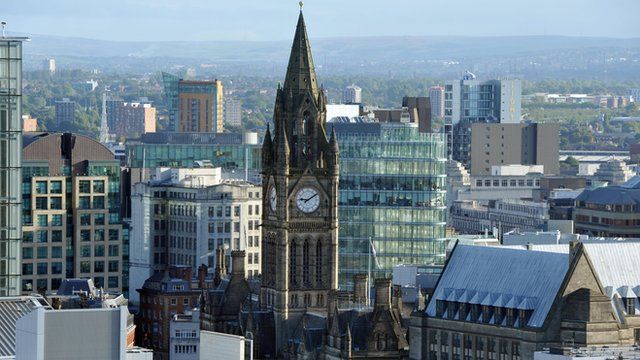 Manchester skyline