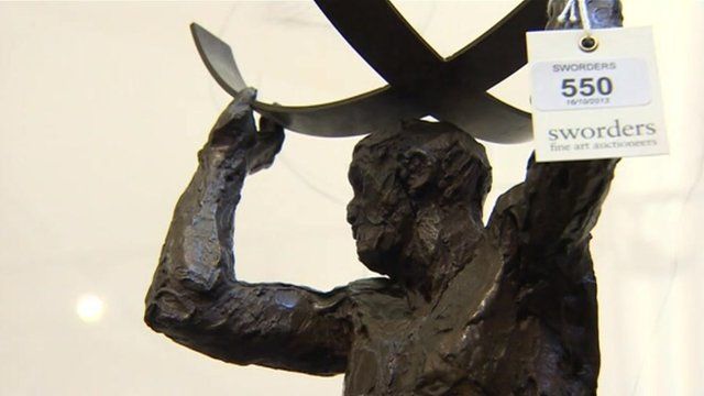 Elizabeth Frink sculpture