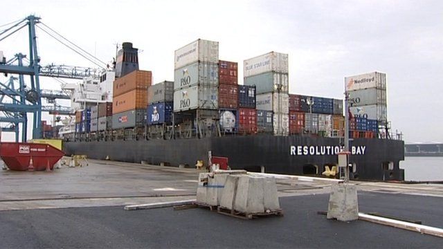Tilbury docks