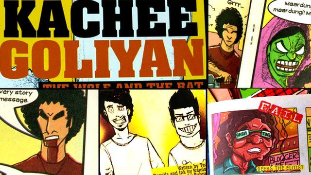 Kachee Goliyan comic book