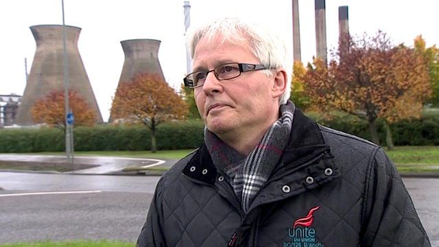 Pat Rafferty at Grangemouth