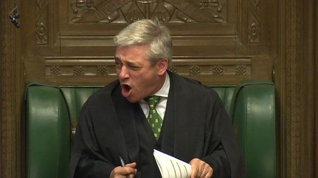 Speaker John Bercow