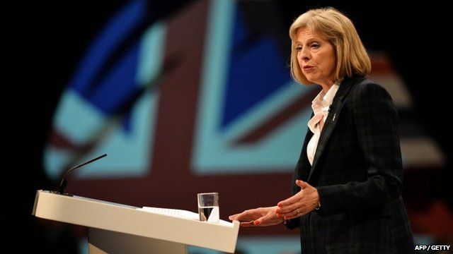 Home Secretary Theresa May
