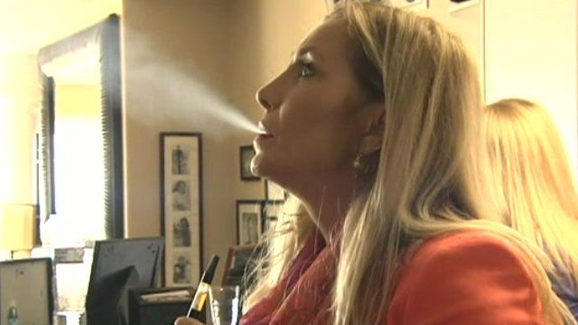 Cheryl Shuman smoking marijuana