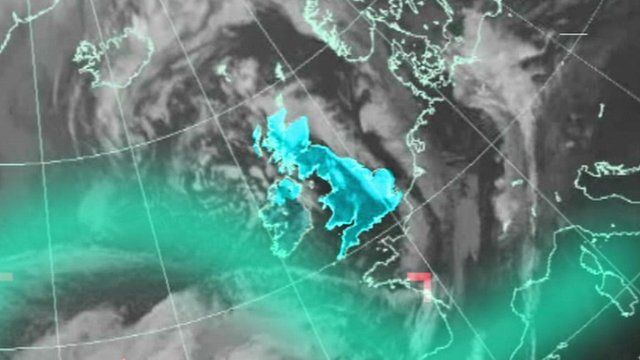 Met Office satellite image