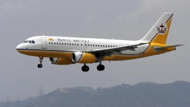 Royal Brunei plane