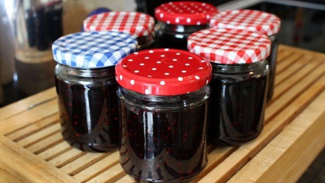 Jars of jam