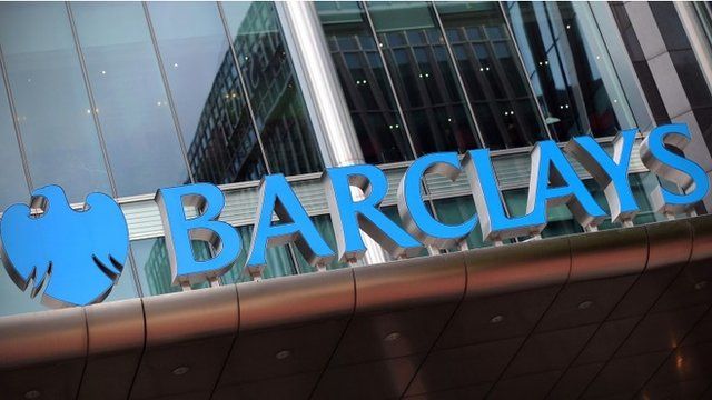 Barclays bank sign