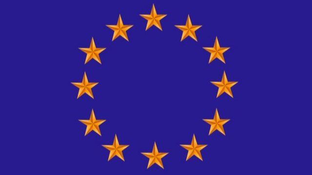 Stars flag logo of EU
