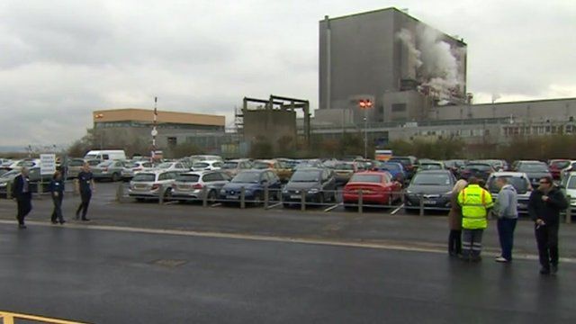 Hartlepool nuclear power station