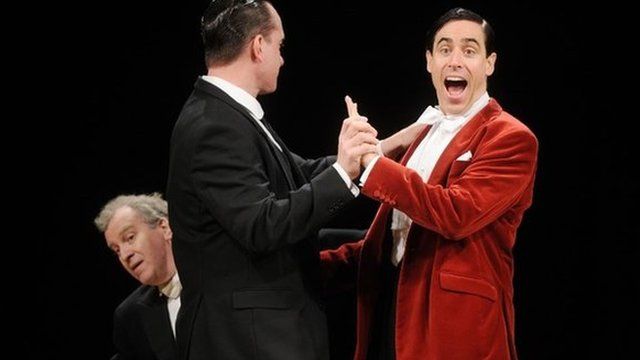 Matthew Macfadyen, Stephen Mangan as Jeeves and Wooster