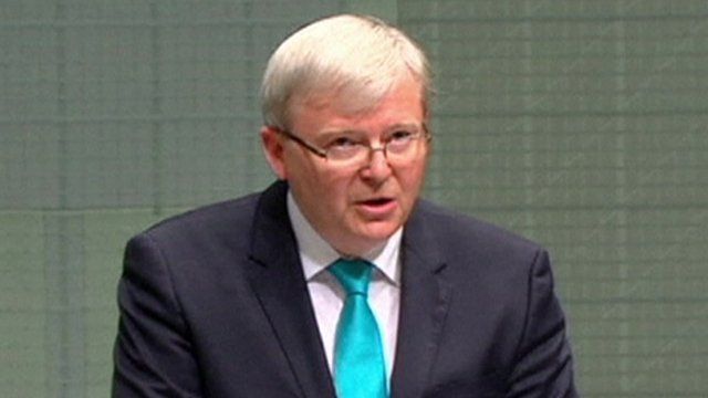Former Australian prime minister Kevin Rudd
