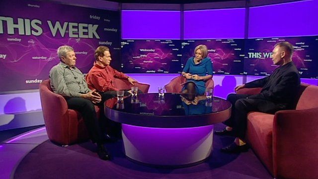 Alan Johnson, Michael Portillo, Emily Maitlis and Tony Parsons