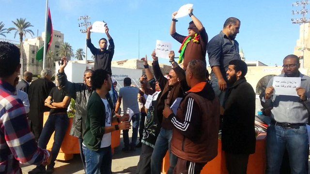 Protesters