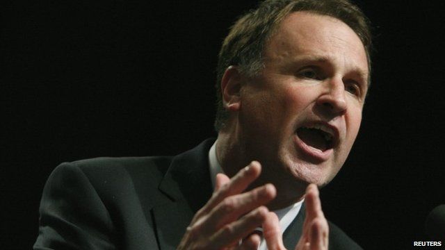 Creigh Deeds speaks at a rally at Old Dominion University in Norfolk, Virginia, in October 27, 2009