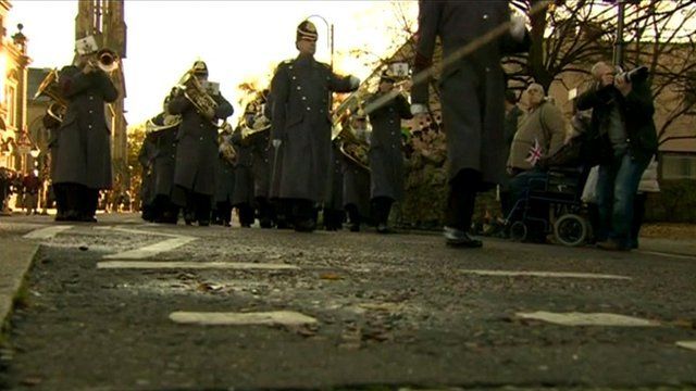 Fusiliers' homecoming