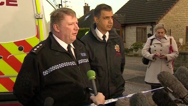 Ch Insp Rick Gooch of Derbyshire Police and Kim Basi of Derbyshire Fire & Rescue Service