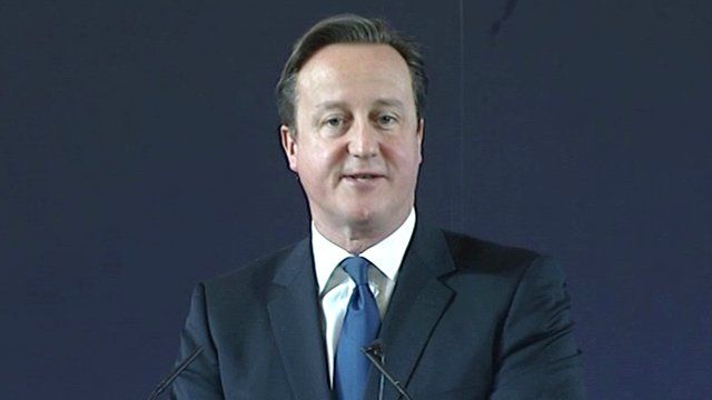 David Cameron in China