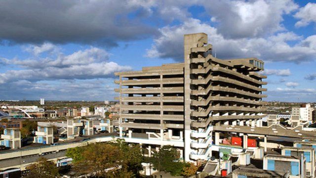 Former Gateshead car park at Trinity Square