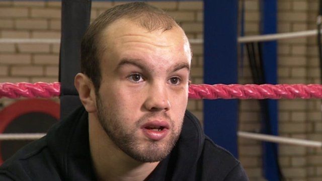 Boxer Iain Weaver