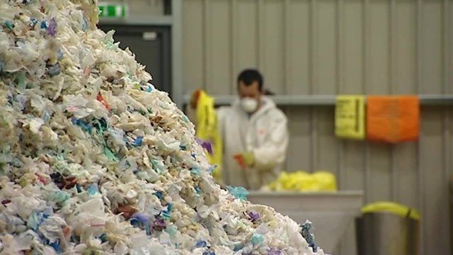 Turning nappies into compost