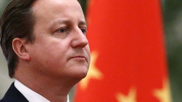 British Prime Minister David Cameron