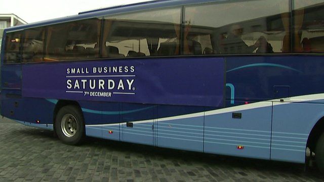 small business Saturday bus