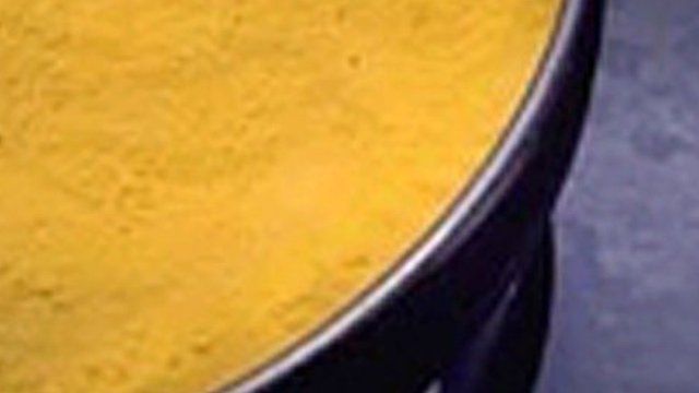 Yellowcake, or concentrated uranium oxide