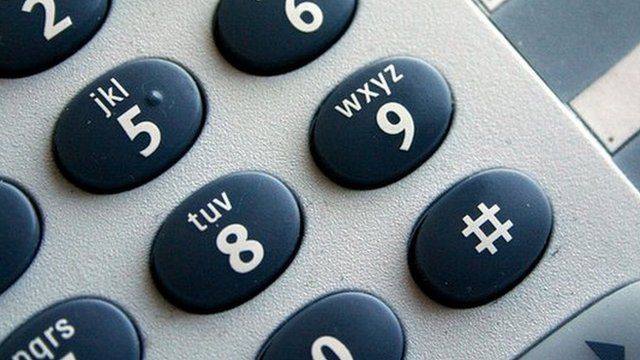 Phone keypad