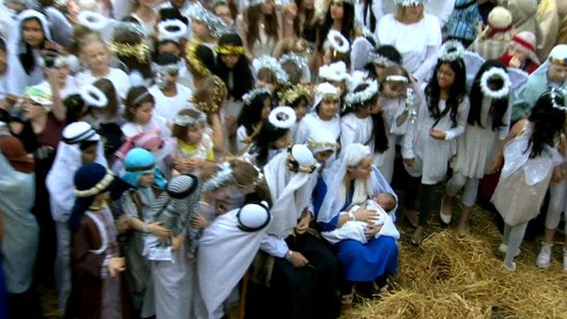 Nativity record attempt Preston