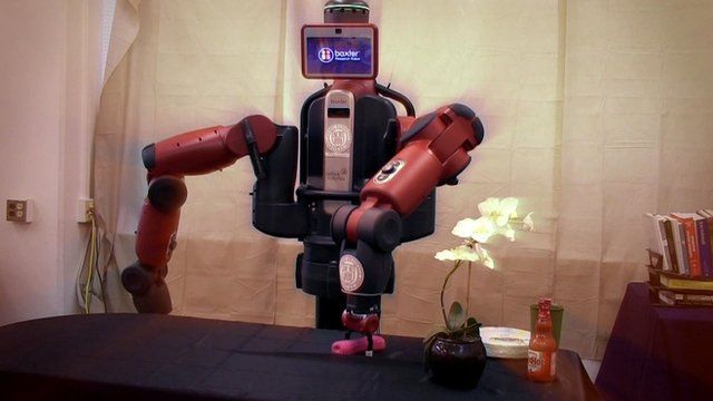Robot capable of processing supermarket goods