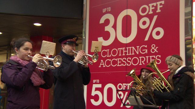 Many shops introduce promotions on what is usually the biggest shopping weekend of the year