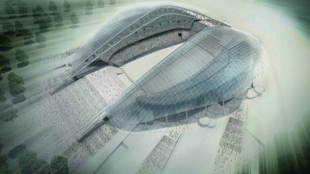 Design for Olympic venue