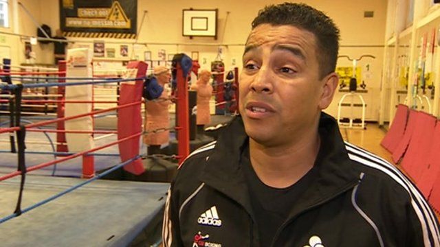 Hampshire boxing coach Quinton Shillingford